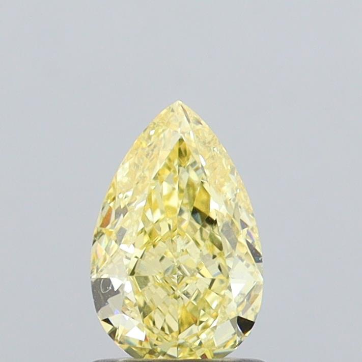 1.00 Ct. Fancy Yellow Pear Lab Grown Diamond