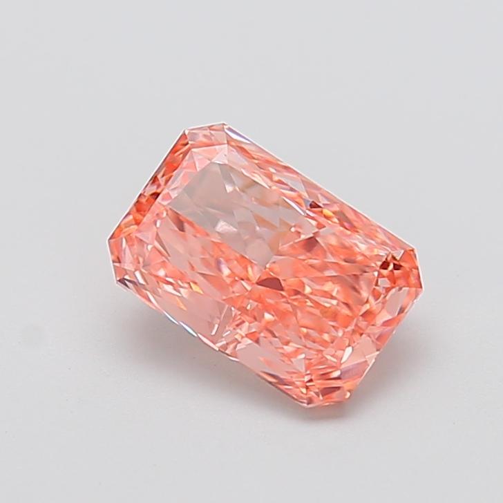 2.01 Ct. Fancy Vivid Pink Radiant Lab Grown Diamond