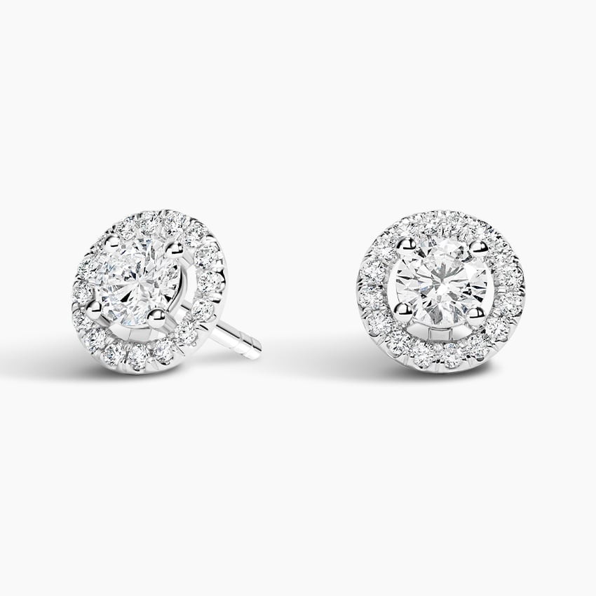 Preity Miracle Plate Diamond Earrings Online Jewellery Shopping India |  White Gold 14K | Candere by Kalyan Jewellers