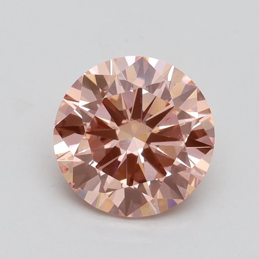 1.50 Ct. Fancy Intense Pink Round Lab Grown Diamond