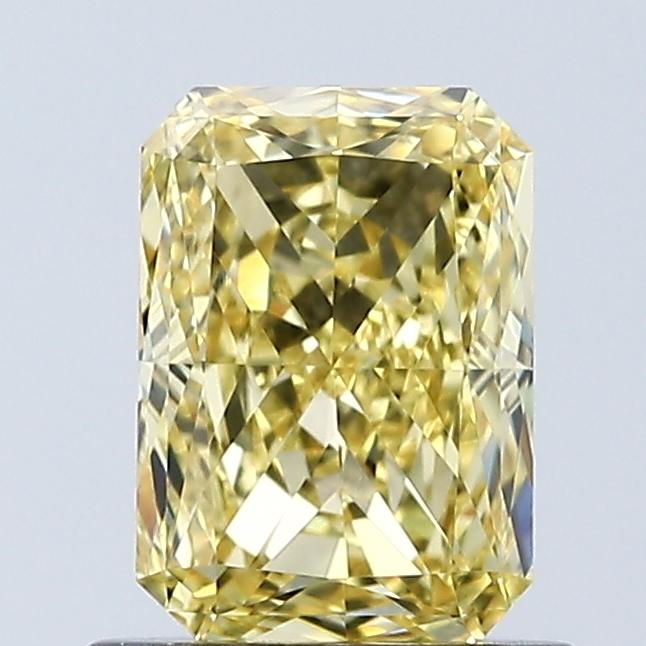 1.03 Ct. Fancy Vivid Yellow Radiant Lab Grown Diamond
