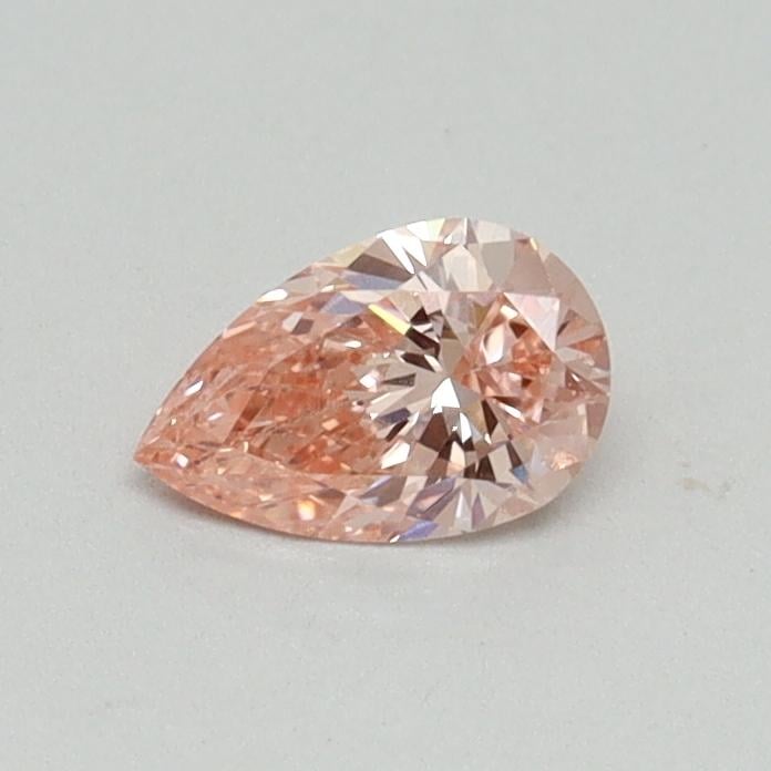 0.30 Ct. Fancy Vivid Pink Pear Lab Grown Diamond
