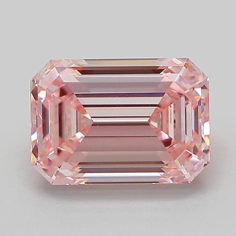 2.12 Ct. Fancy Intense  Pink Emerald Lab Grown Diamond