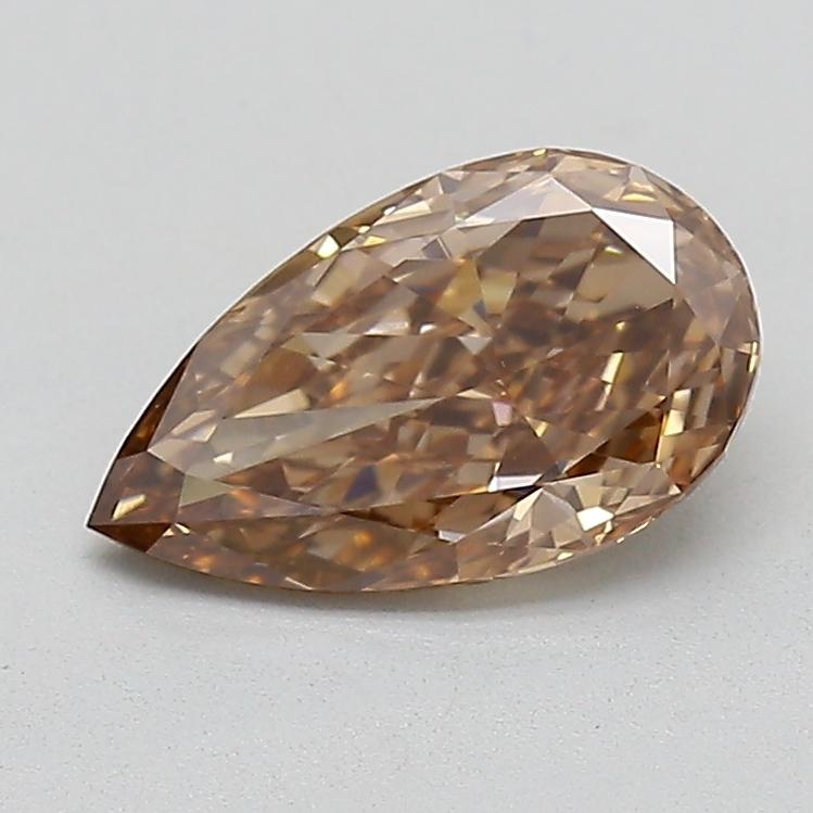1.25 Ct. Fancy  Brown Pear Lab Grown Diamond
