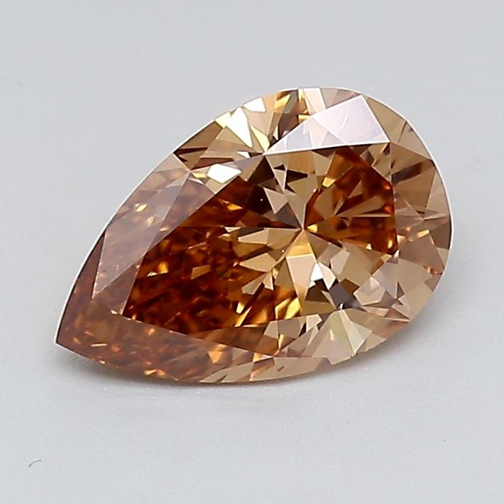 1.01 Ct. Fancy Light  Brown Pear Lab Grown Diamond