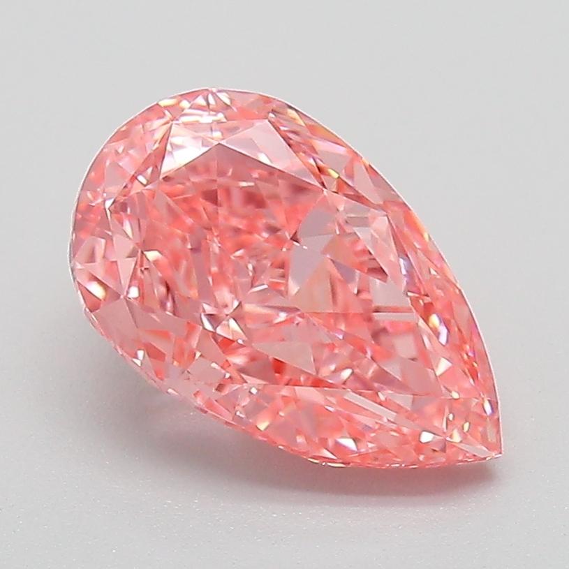 2.07 Ct. Fancy Pink Pear Lab Grown Diamond