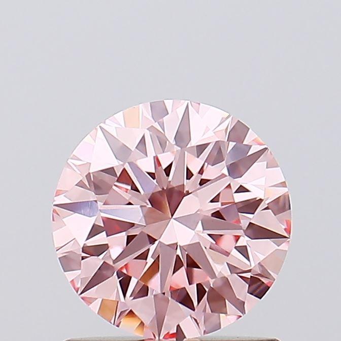 1.03 Ct. Fancy Intense Pink Round Lab Grown Diamond