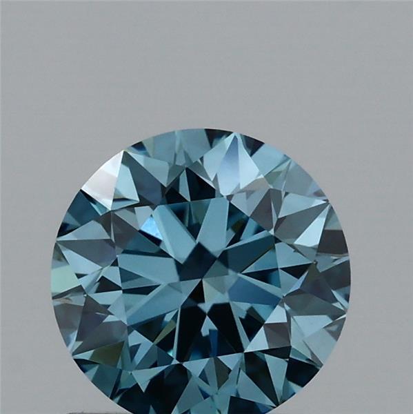 1.03 Ct. Fancy Vivid Blue Round Lab Grown Diamond