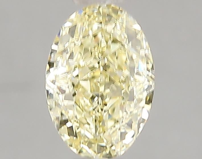 1.02 Ct. Fancy Intense Yellow Oval Lab Grown Diamond
