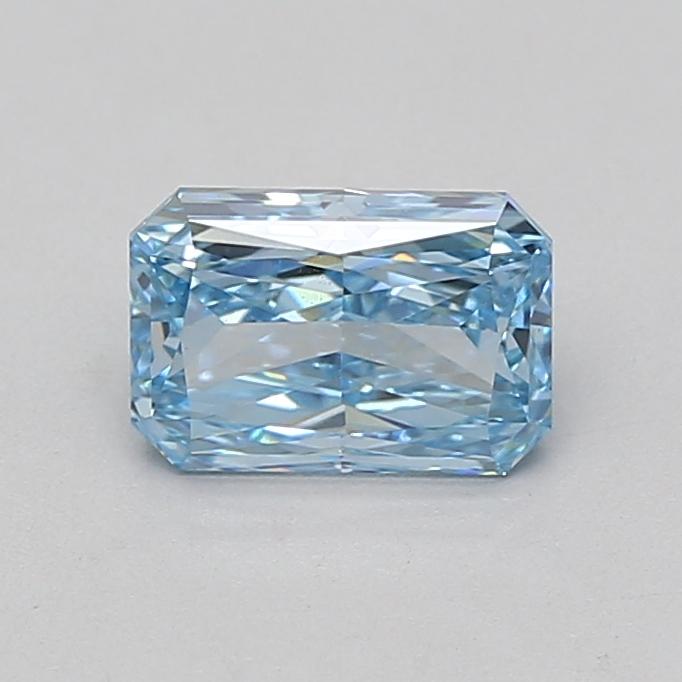 1.18 Ct. Fancy Vivid Blue Radiant Lab Grown Diamond