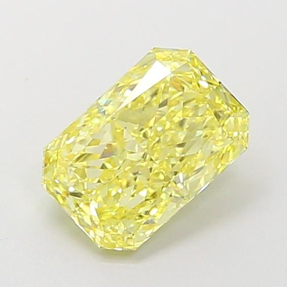 1.54 Ct. Fancy Intense Yellow Radiant Lab Grown Diamond