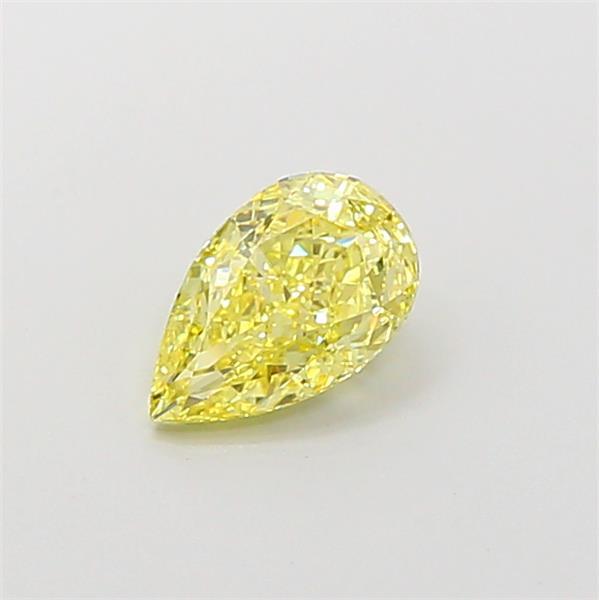1.06 Ct. Fancy Intense Yellow Pear Lab Grown Diamond