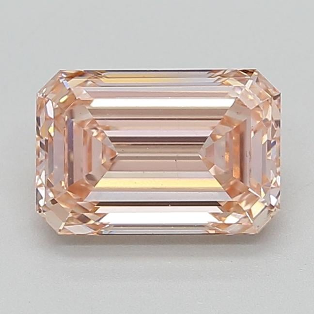 2.03 Ct. Fancy Intense  Orange Emerald Lab Grown Diamond
