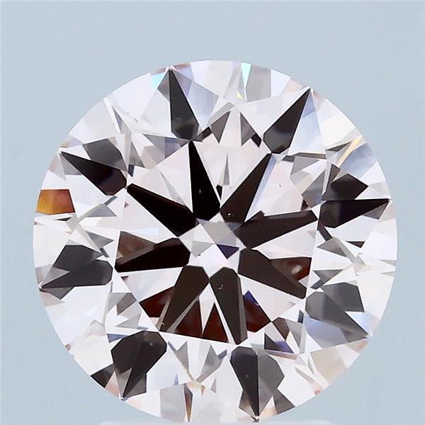 3.01 Ct. Fancy Pink Round Lab Grown Diamond