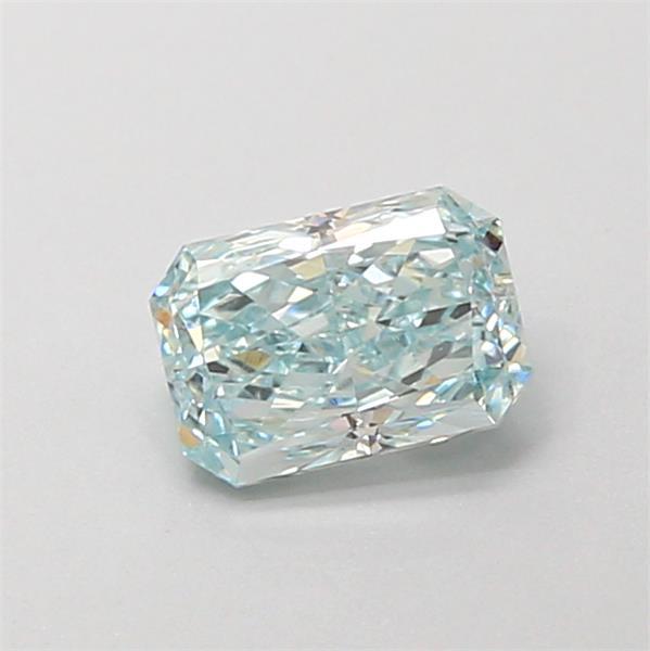 0.57 Ct. Fancy Green Radiant Lab Grown Diamond