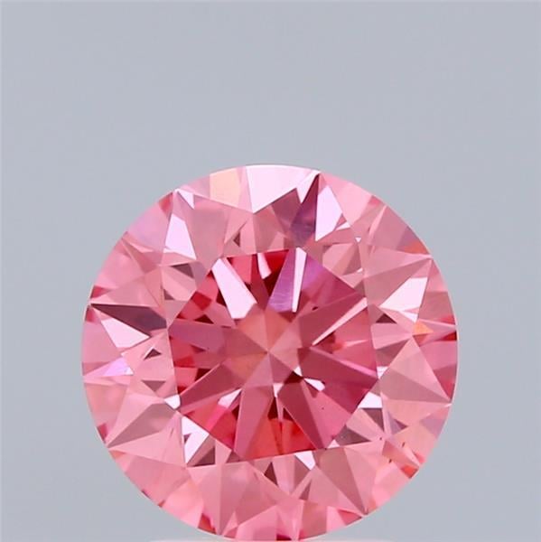 2.15 Ct. Fancy Vivid  Pink Round Lab Grown Diamond