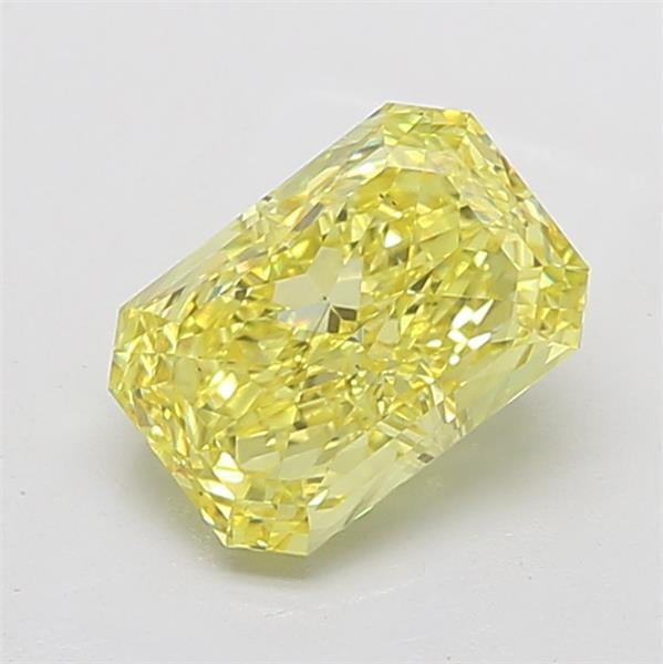 3.20 Ct. Fancy Intense Yellow Radiant Lab Grown Diamond