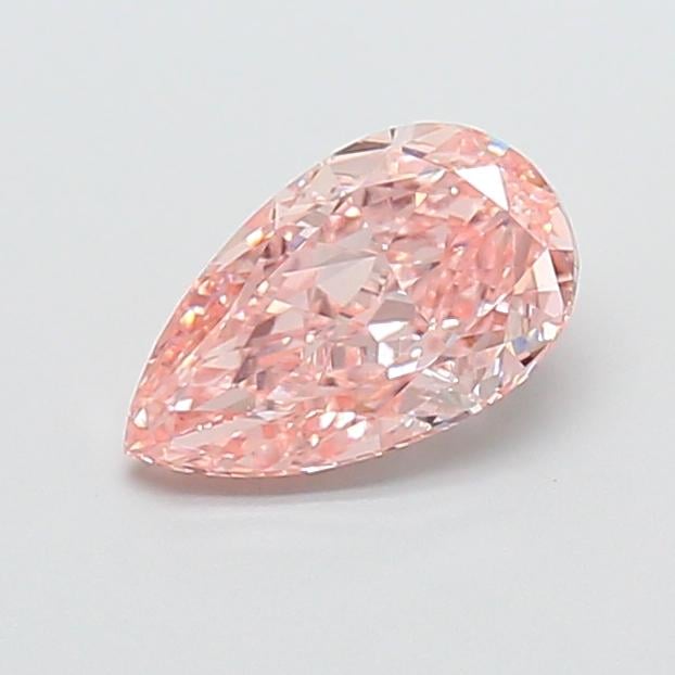 1.22 Ct. Fancy Intense  Pink Pear Lab Grown Diamond