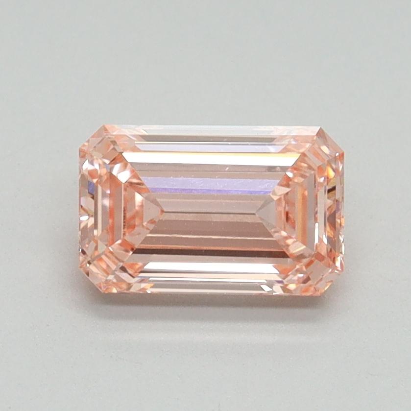 1.01 Ct. Fancy Vivid Pink Emerald Lab Grown Diamond