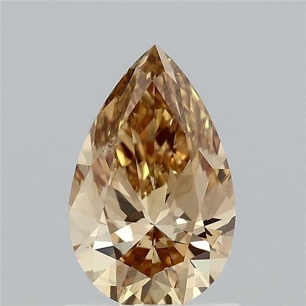 1.02 Ct. Fancy Intense Yellow Pear Lab Grown Diamond