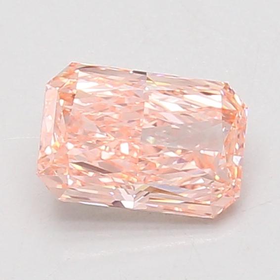 1.10 Ct. Fancy Vivid Pink Radiant Lab Grown Diamond