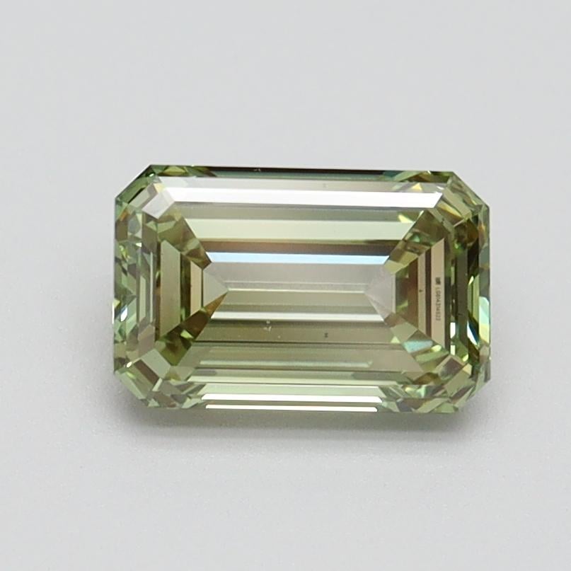 1.02 Ct. Fancy Intense Green Emerald Lab Grown Diamond