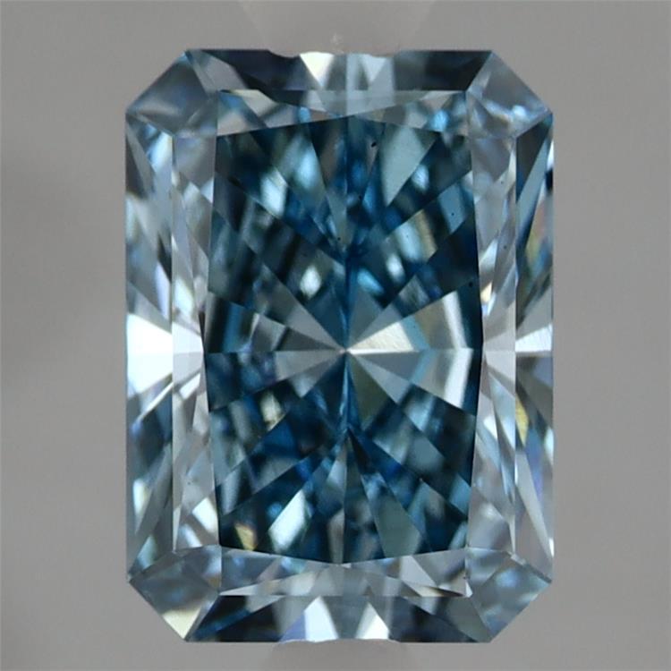 2.27 Ct. Fancy Vivid  Blue Radiant Lab Grown Diamond