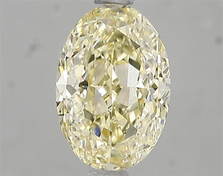 1.57 Ct. Fancy Yellow Oval Lab Grown Diamond