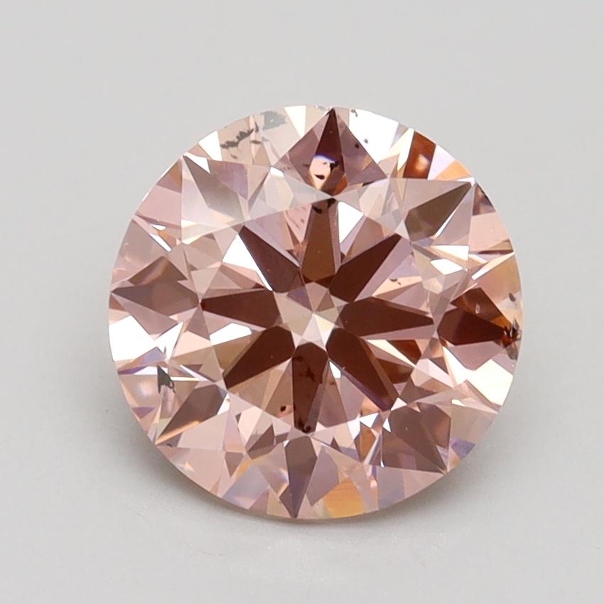 2.03 Ct. Fancy Pink Round Lab Grown Diamond