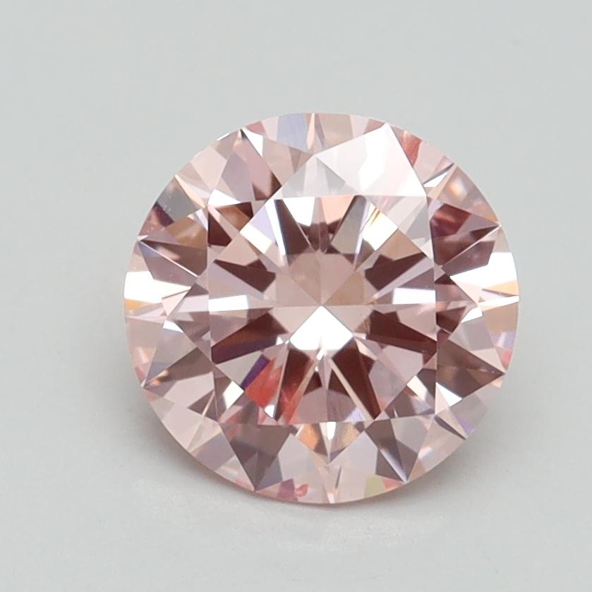 1.50 Ct. Fancy Intense Pink Round Lab Grown Diamond