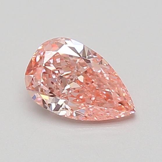 0.63 Ct. Fancy Vivid Pink Pear Lab Grown Diamond