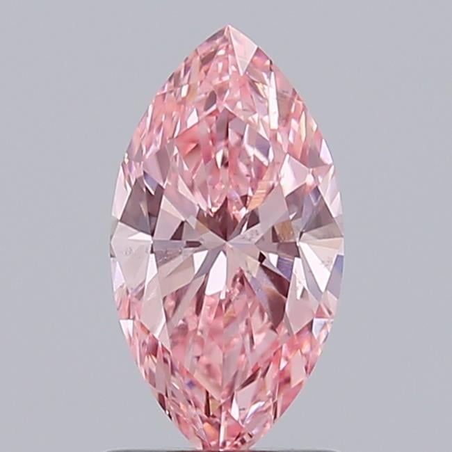 1.00 Ct. Fancy Vivid Pink Marquise Lab Grown Diamond