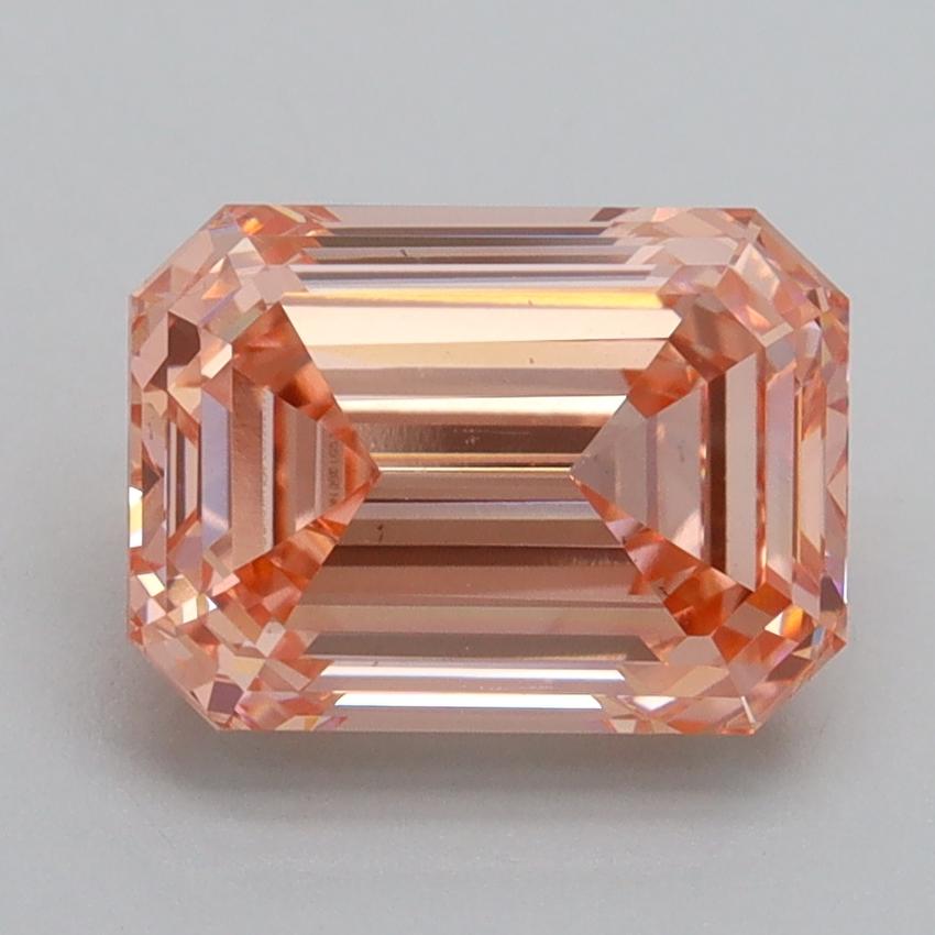 2.51 Ct. Fancy Intense Pink Emerald Lab Grown Diamond