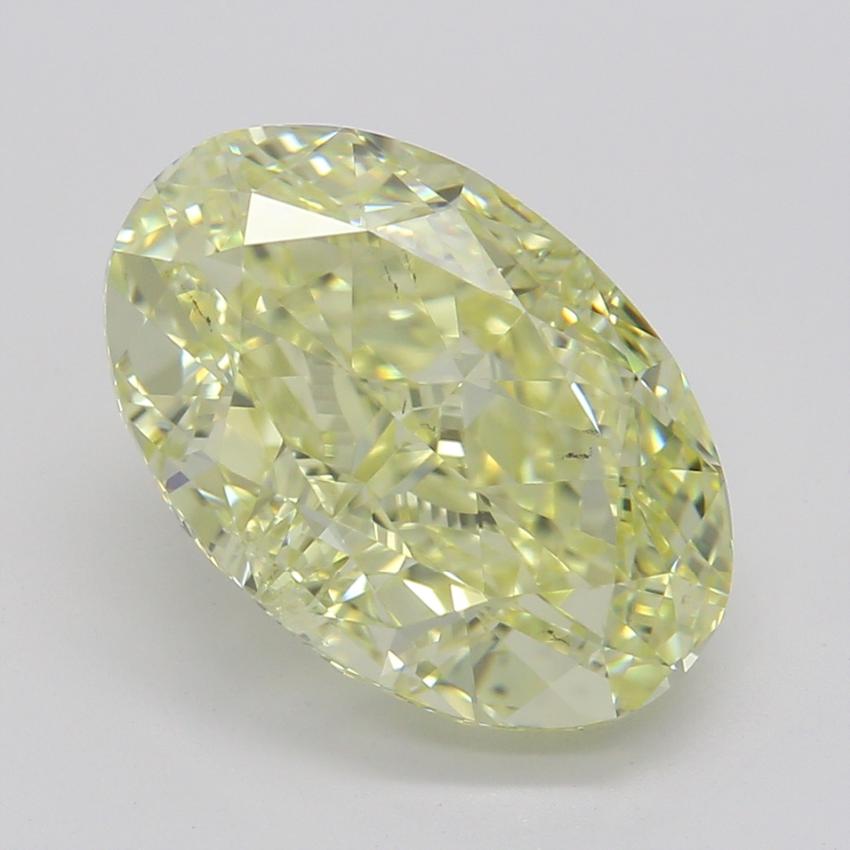2.53 Ct. Fancy Yellow Oval Diamond