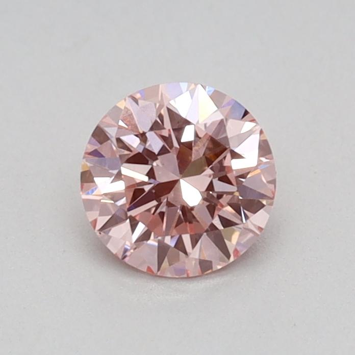 0.34 Ct. Fancy Intense Pink Round Lab Grown Diamond