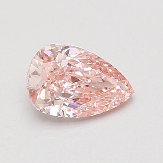 0.57 Ct. Fancy Vivid Pink Pear Lab Grown Diamond