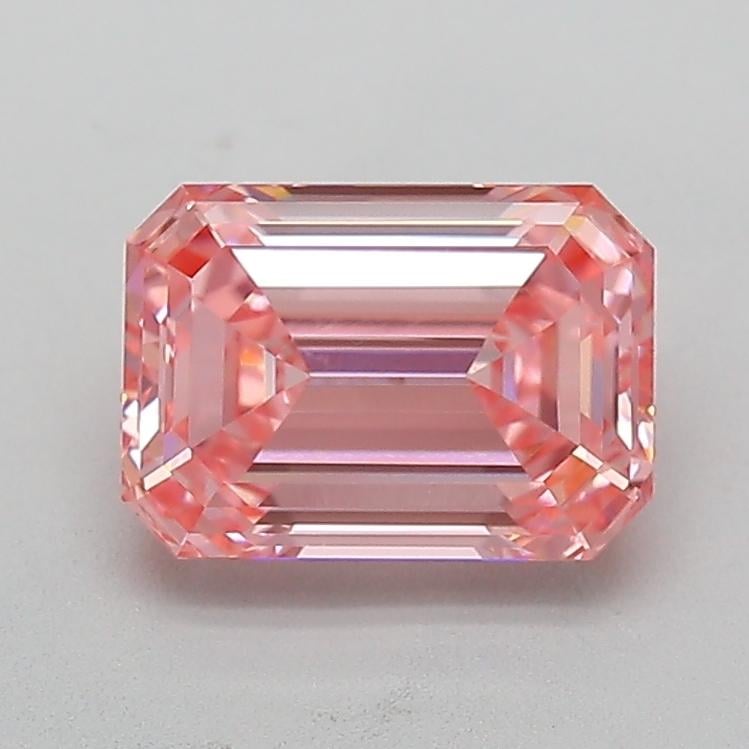 2.05 Ct. Fancy Vivid  Pink Emerald Lab Grown Diamond