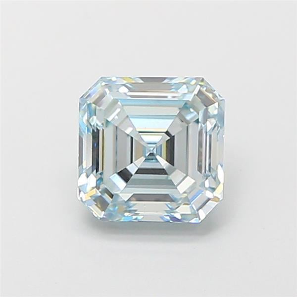 1.31 Ct. Fancy Intense  Blue Asscher Lab Grown Diamond
