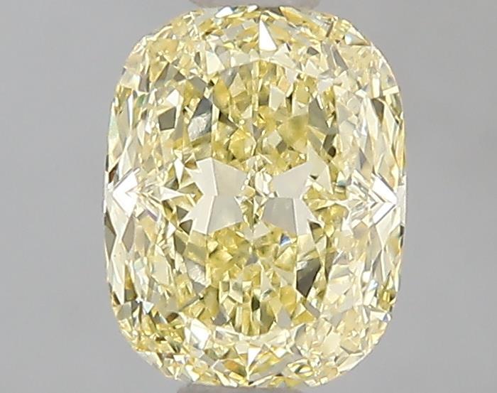 1.58 Ct. Fancy Yellow Cushion Lab Grown Diamond