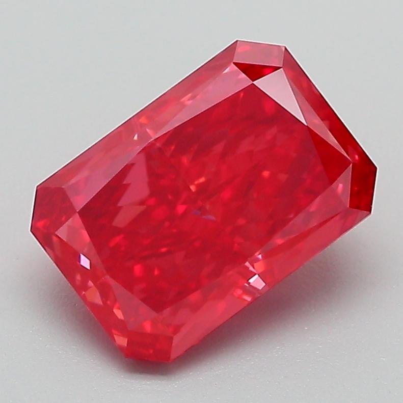 2.10 Ct. Fancy Vivid Pink Radiant Lab Grown Diamond