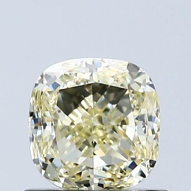1.00 Ct. Fancy Yellow Cushion Lab Grown Diamond