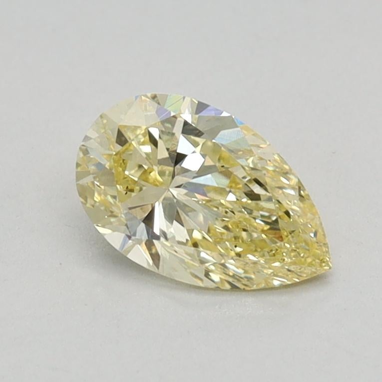 0.44 Ct. Fancy Intense Yellow Pear Lab Grown Diamond