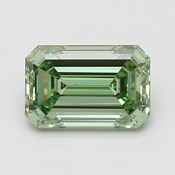 1.02 Ct. Fancy Vivid Green Emerald Lab Grown Diamond