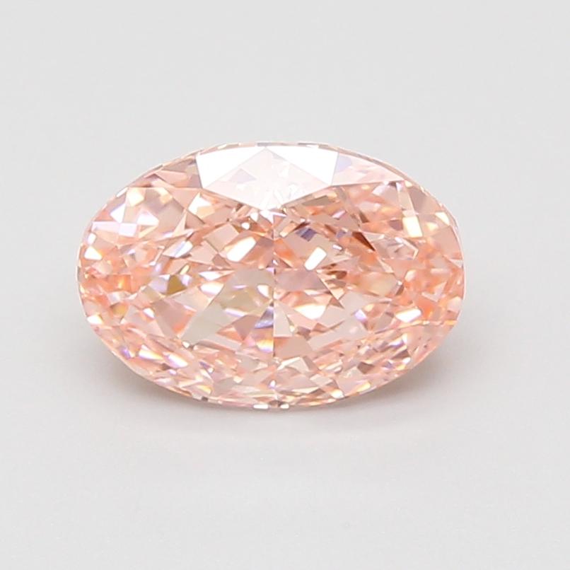 2.06 Ct. Fancy Vivid Pink Oval Lab Grown Diamond