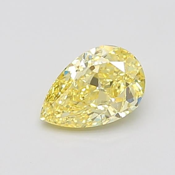 1.03 Ct. Fancy Intense Yellow Pear Lab Grown Diamond