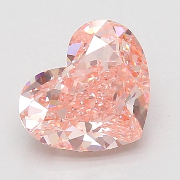 2.06 Ct. Fancy Vivid Pink Heart Lab Grown Diamond