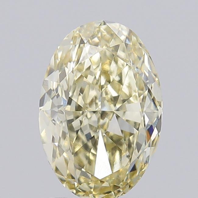 2.00 Ct. Fancy  Yellow Oval Lab Grown Diamond