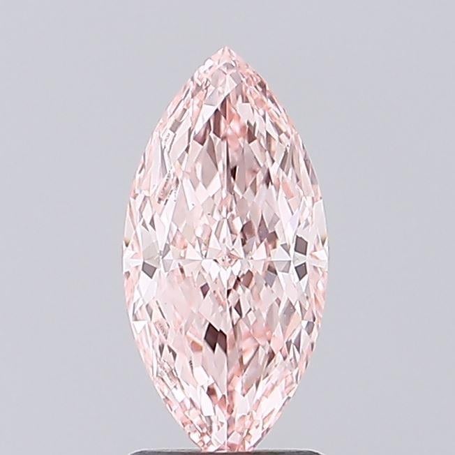 1.10 Ct. Fancy Vivid Pink Marquise Lab Grown Diamond