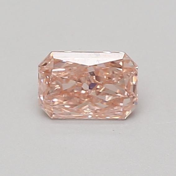 0.47 Ct. Fancy Vivid Pink Radiant Lab Grown Diamond