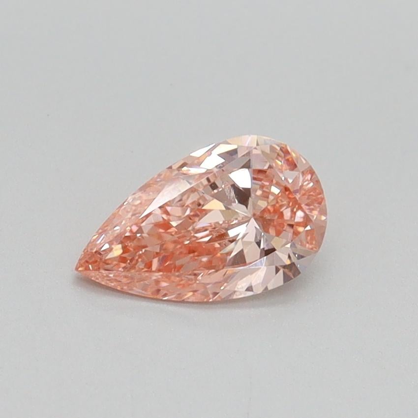 0.50 Ct. Fancy Intense Pink Pear Lab Grown Diamond